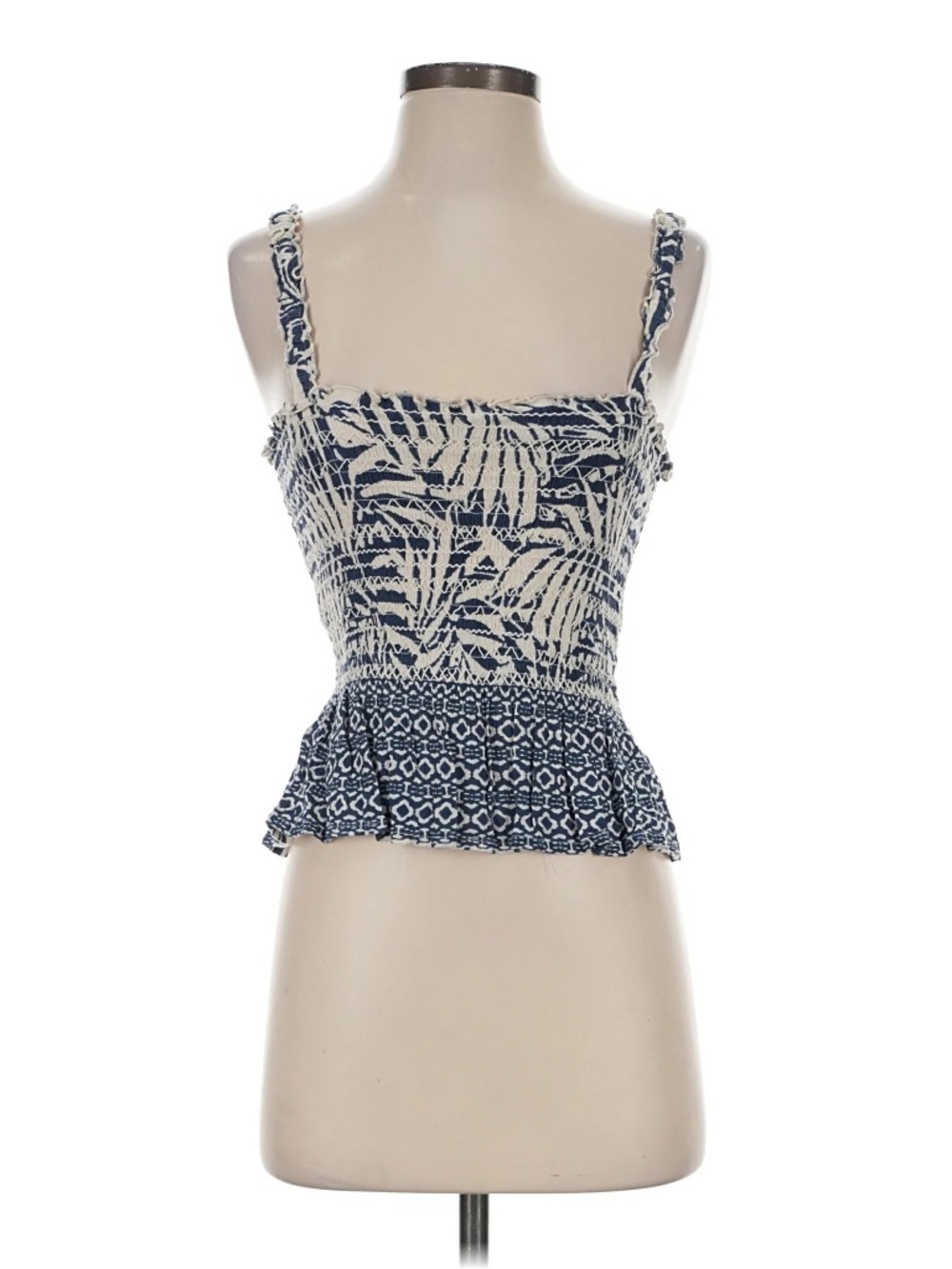 Patrons of Peace Tank Top Size Small 100% Rayon
